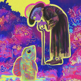 Бабуля и рыба Шинги