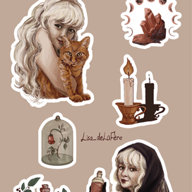 Ведьмовской стикерпак