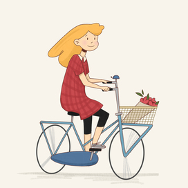 Прогулка на велосипеде