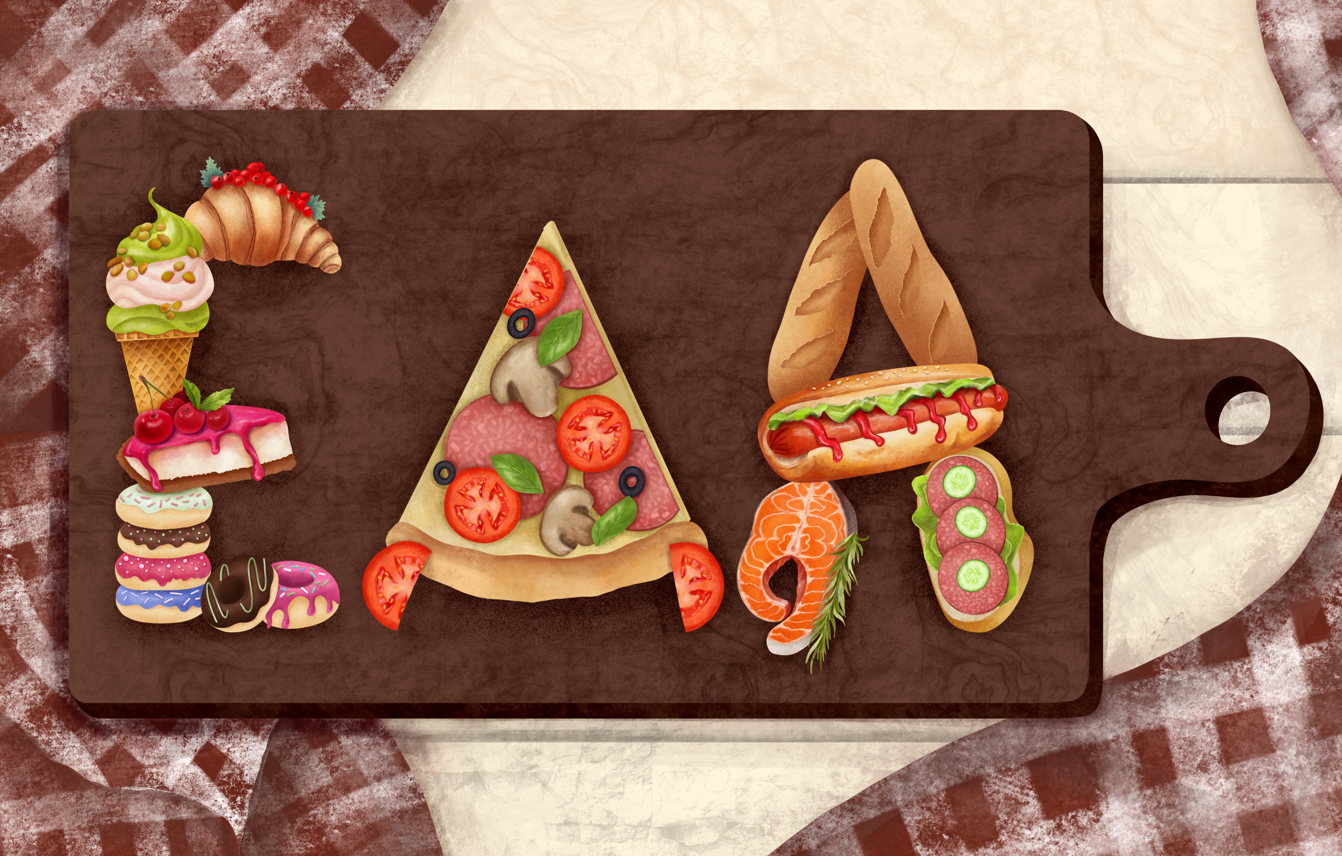 Вкусные буквы