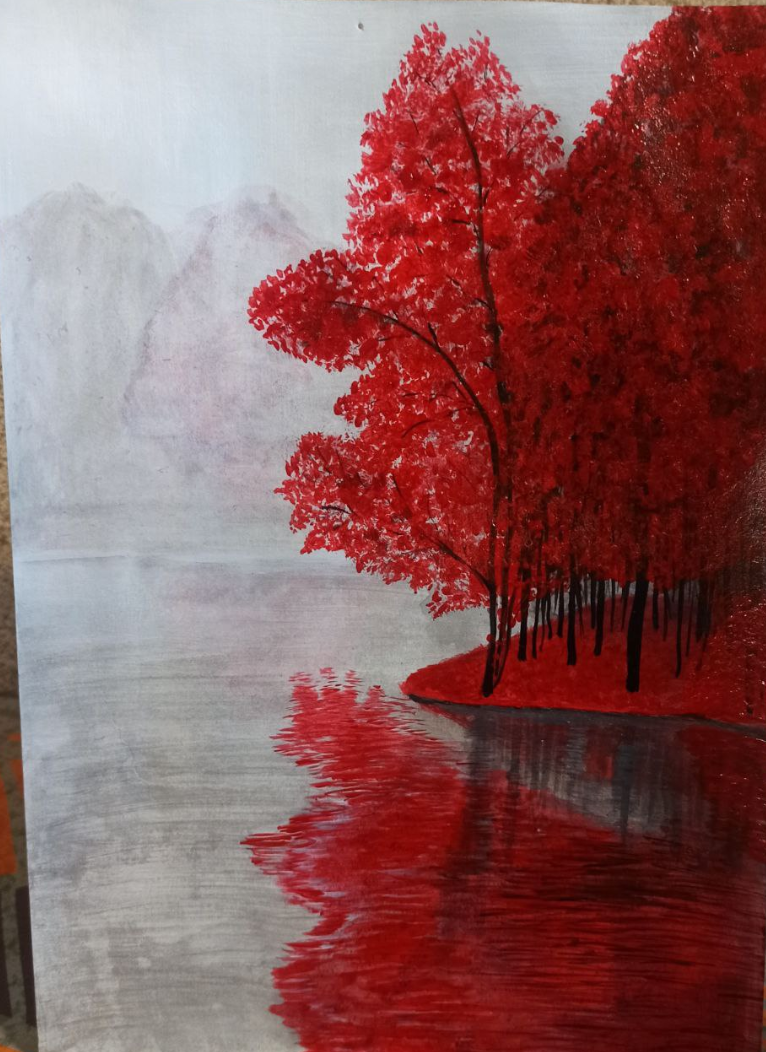 Красный пейзаж