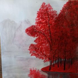 Красный пейзаж