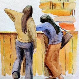 Приятно пошопиться вдвоем с подругой