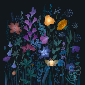 Иллюстрация к собственной  сказке "Трамвай для мотылька"