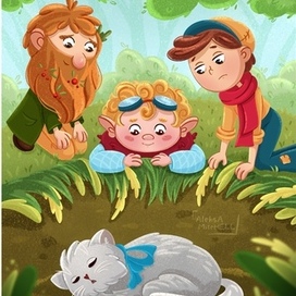 Пойманный кот