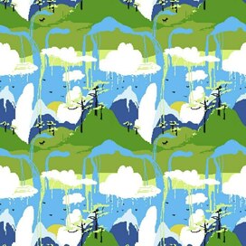 Бесшовный принт Pixel ART