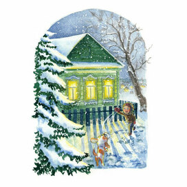 Радость первому снегу. Ноябрь