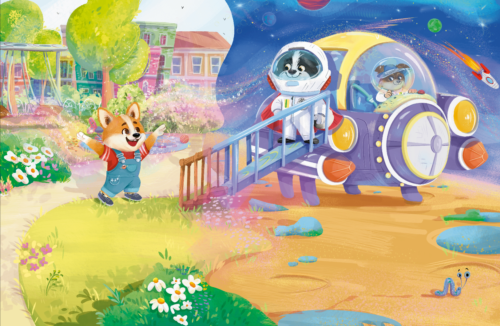 Корги по имени Мартин