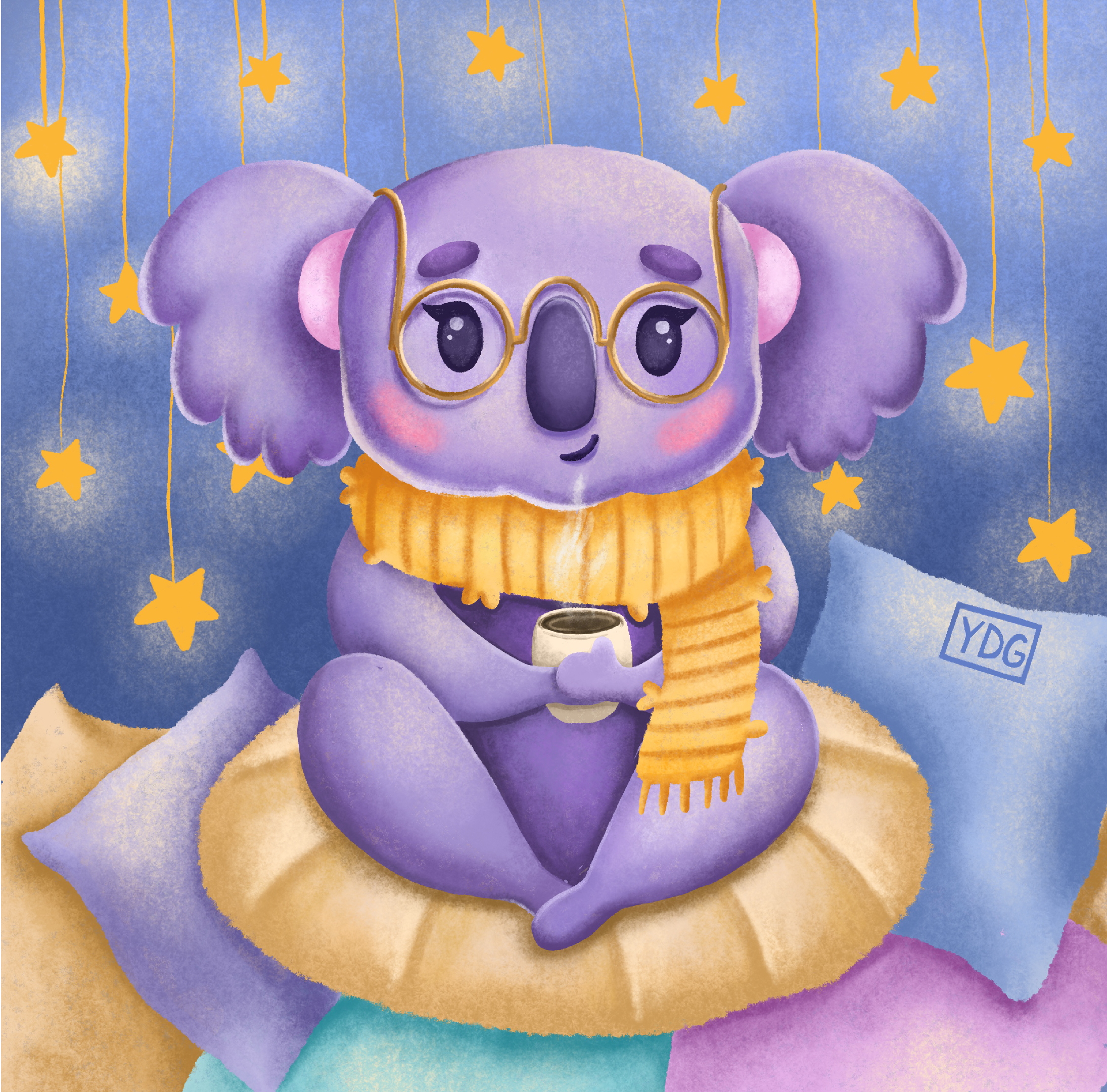 Спокойной ночи | Детская иллюстрация