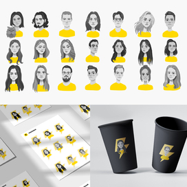 Стикеры с персонажами | Мерч