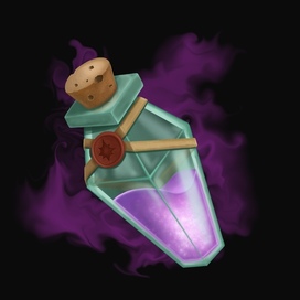 Концепт магической склянки