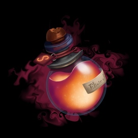 Концепт магической склянки