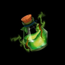 Концепт магической склянки