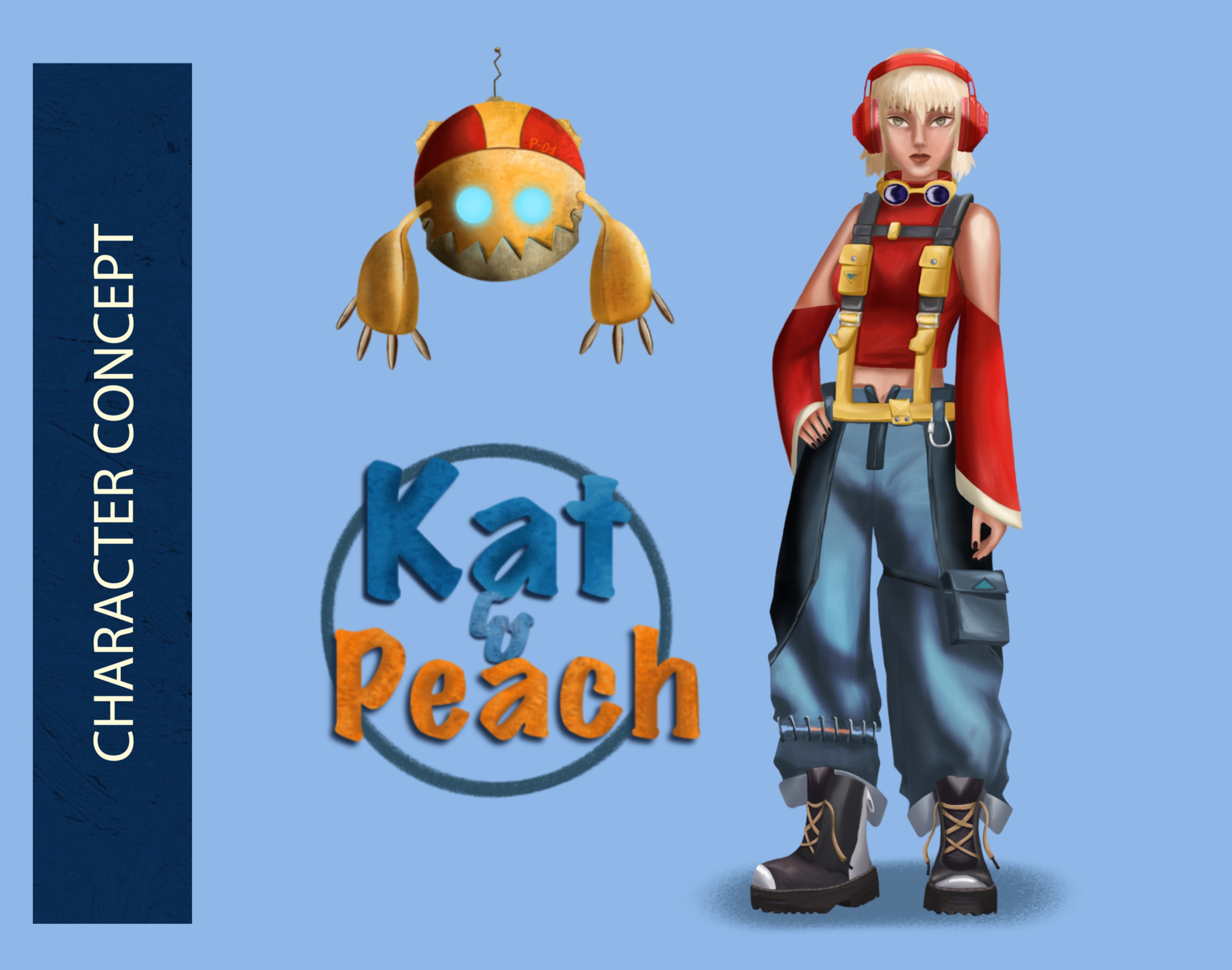 Концепт персонажа и его спутника