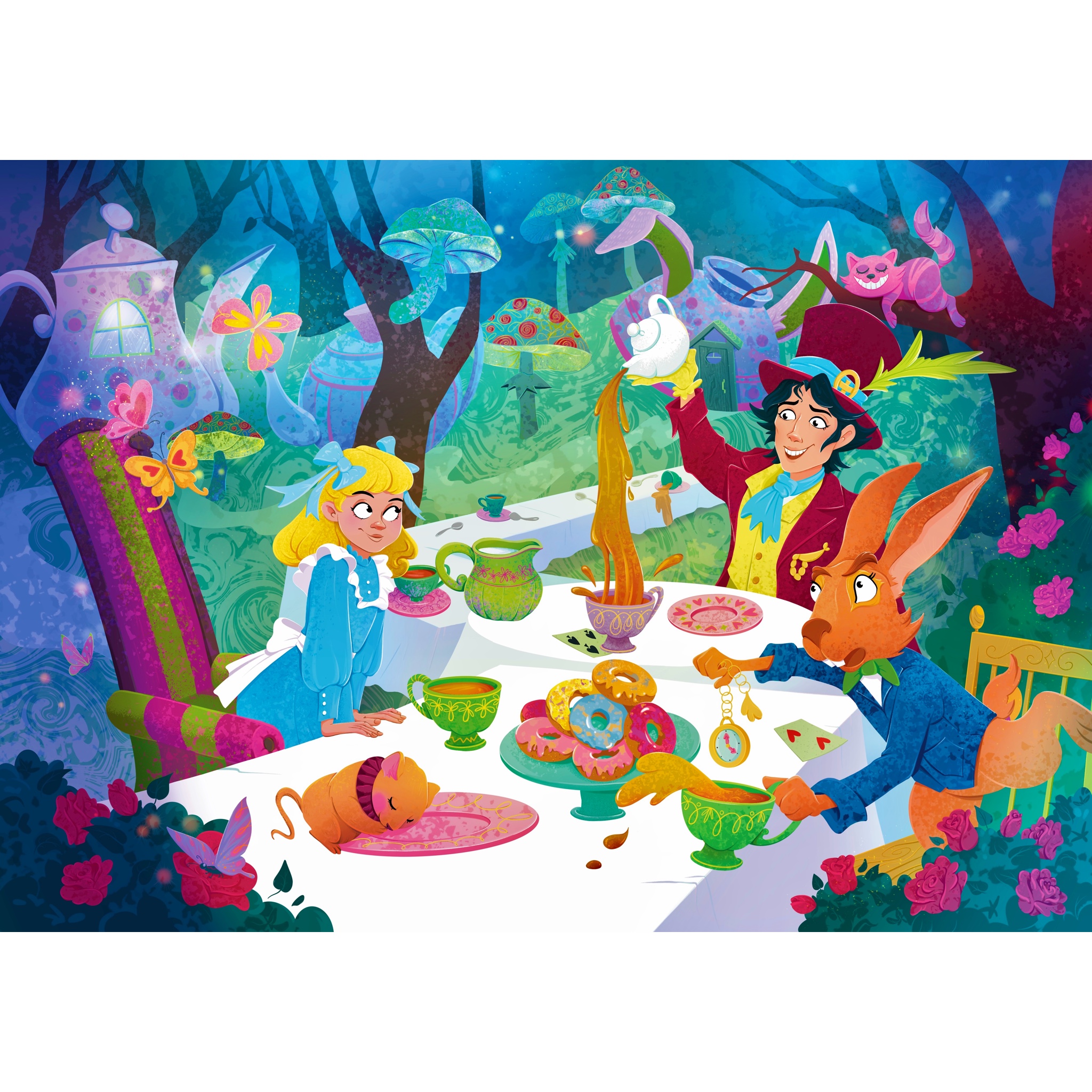 Алиса в стране чудес. Чаепитие