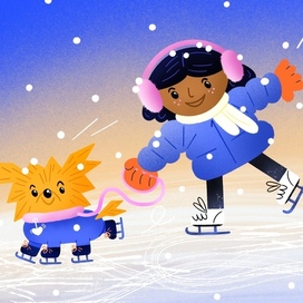 Девочка и щенок