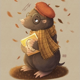 Крот мистер Уилбур, дизайн персонажа