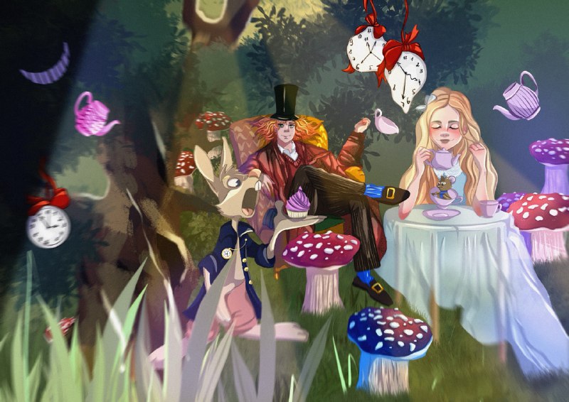 Алиса в стране чудес