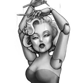 Мэрилин Монро Марионетка