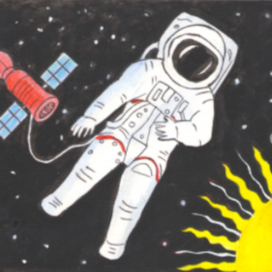 Иллюстрация для детского журнала" Левша". Редакция "Юный техник". Рубрика-"Задачи Левши". Опубликовано в журнале. Художник Марат Брызгалов.