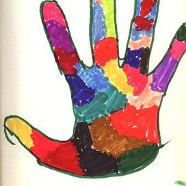 рука абстракция