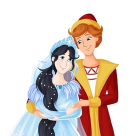 Царевна-лебедь и князь Гвидон