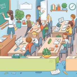 Скоро в школу. Фрагмент.