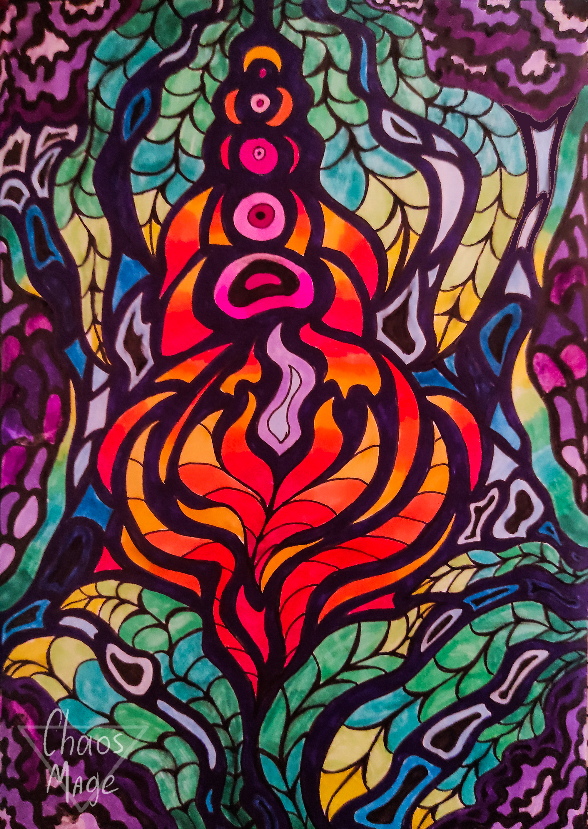 Факел в ночи