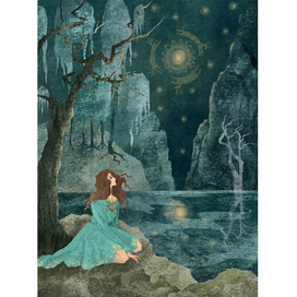 Иллюстрация для книги «Cristal Rose and the Paths of Wisdom»