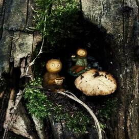 Барабашки пьют чай 