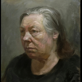 Бабушка этюд