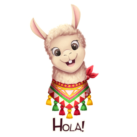 Лама альпака