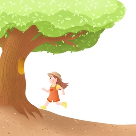 Мила и волшебный сад. Разворот 4