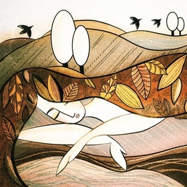 Бурное природы увядание