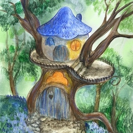 сказочный домик 