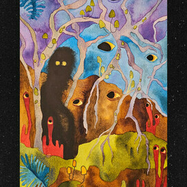 Серия монстры. Лесная хтонь