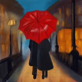 Двое под зонтом