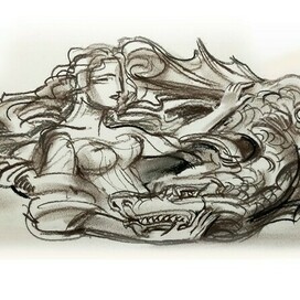 Дева и Дракон. Средневековая мифология