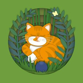 Рыжий ленивый