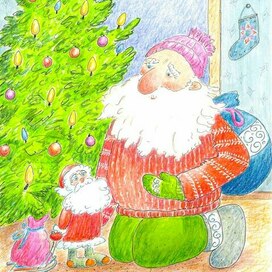 Новогодняя иллюстрация 