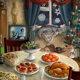 Новый год из детства 