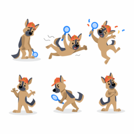 Разработка бред-персонажа для сайта