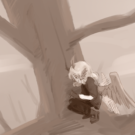 Элис на дереве