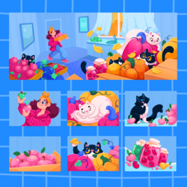 Иллюстрации для OZON Brand