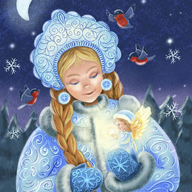 Снегурочка и ангел