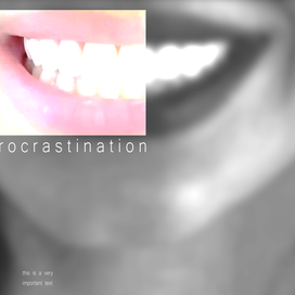 постер "procrastination"