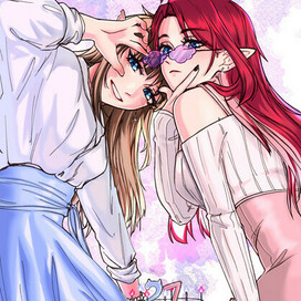 Soba and Hammiru congratulate the author on his 27th birthday