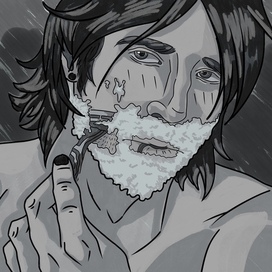 Inktober 2025 1.Усы