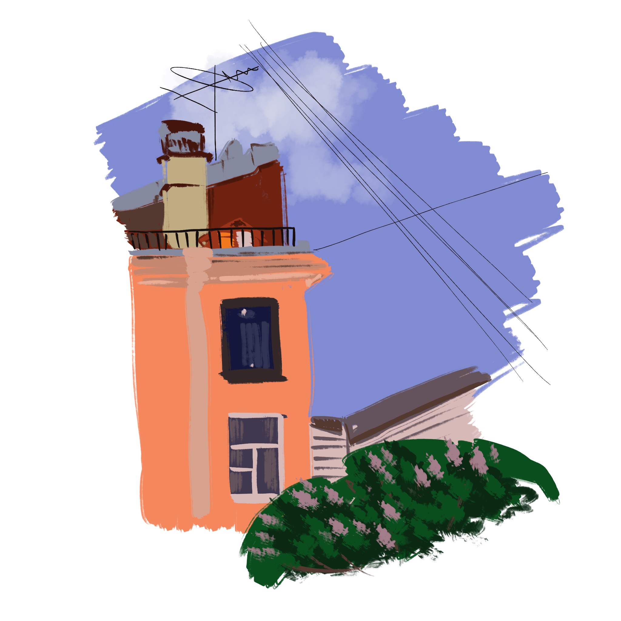 Питерские дворики. Серия «архитектура»