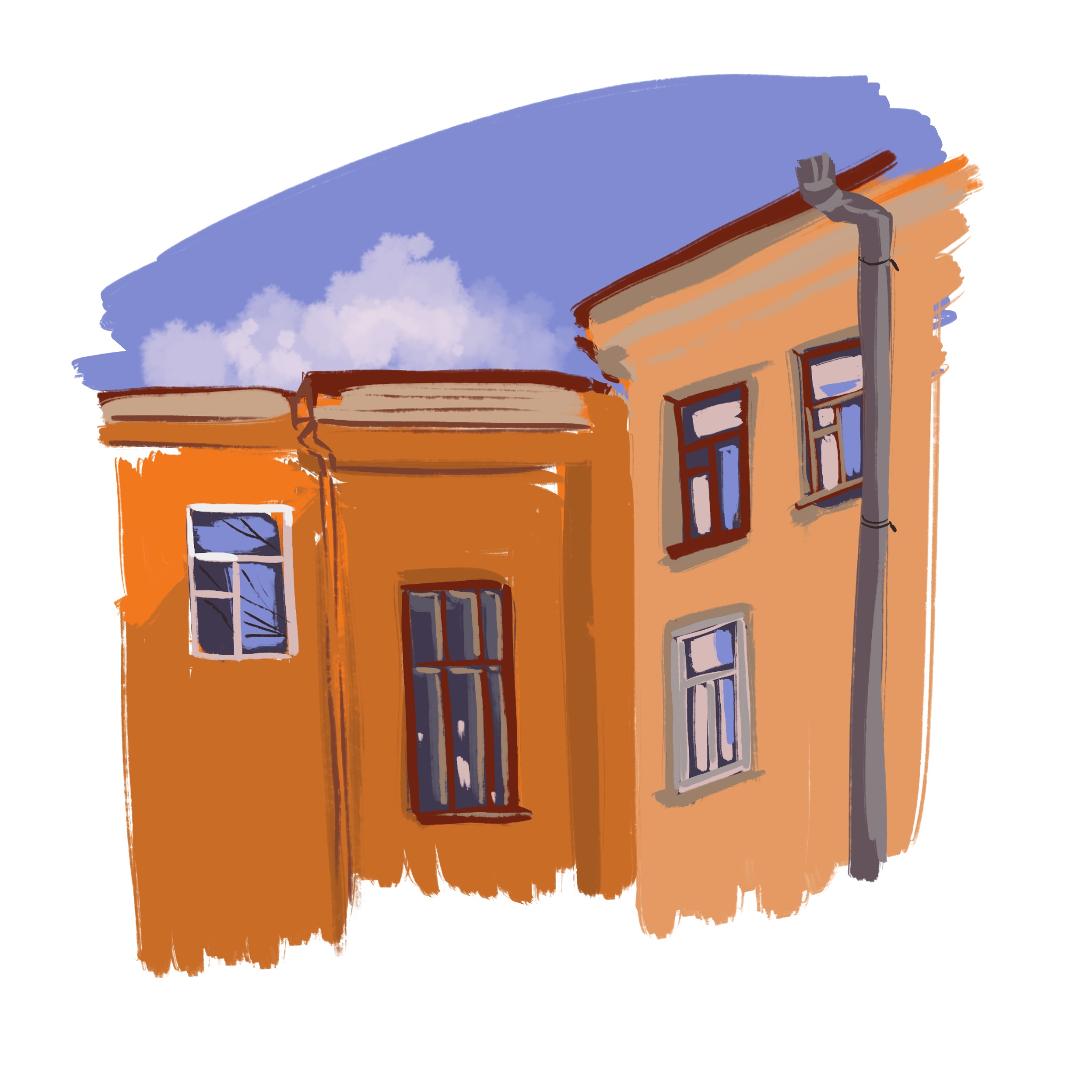 Питерские дворики. Серия «архитектура»